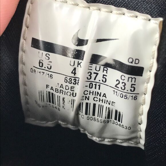 Nike Air Huarache Run Black/White/Gum Running Shoes 3020450-104 Women’s Size 6.5 - Picture 11 of 12